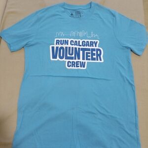 Souvenir from the Calgary Run 2025 Volunteer Crew T-Shirt